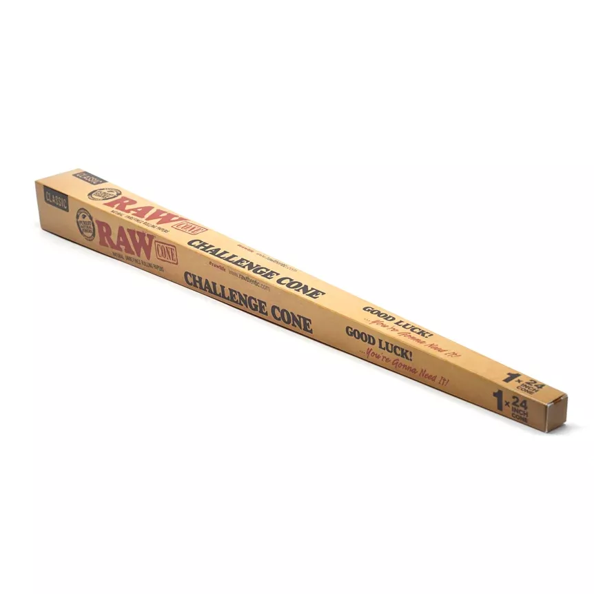 RAW Classic Challenge Cone – Massive 2-Foot Pre-Rolled Cone