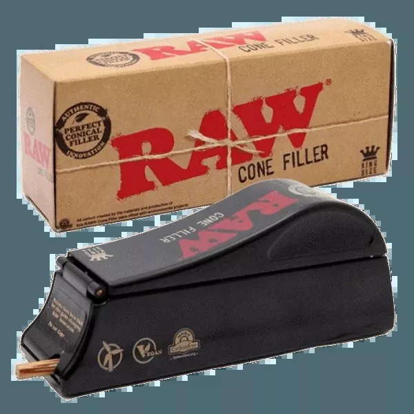 RAW Classic King Size Cone Filler – Precision Rolling Machine & Stuffer