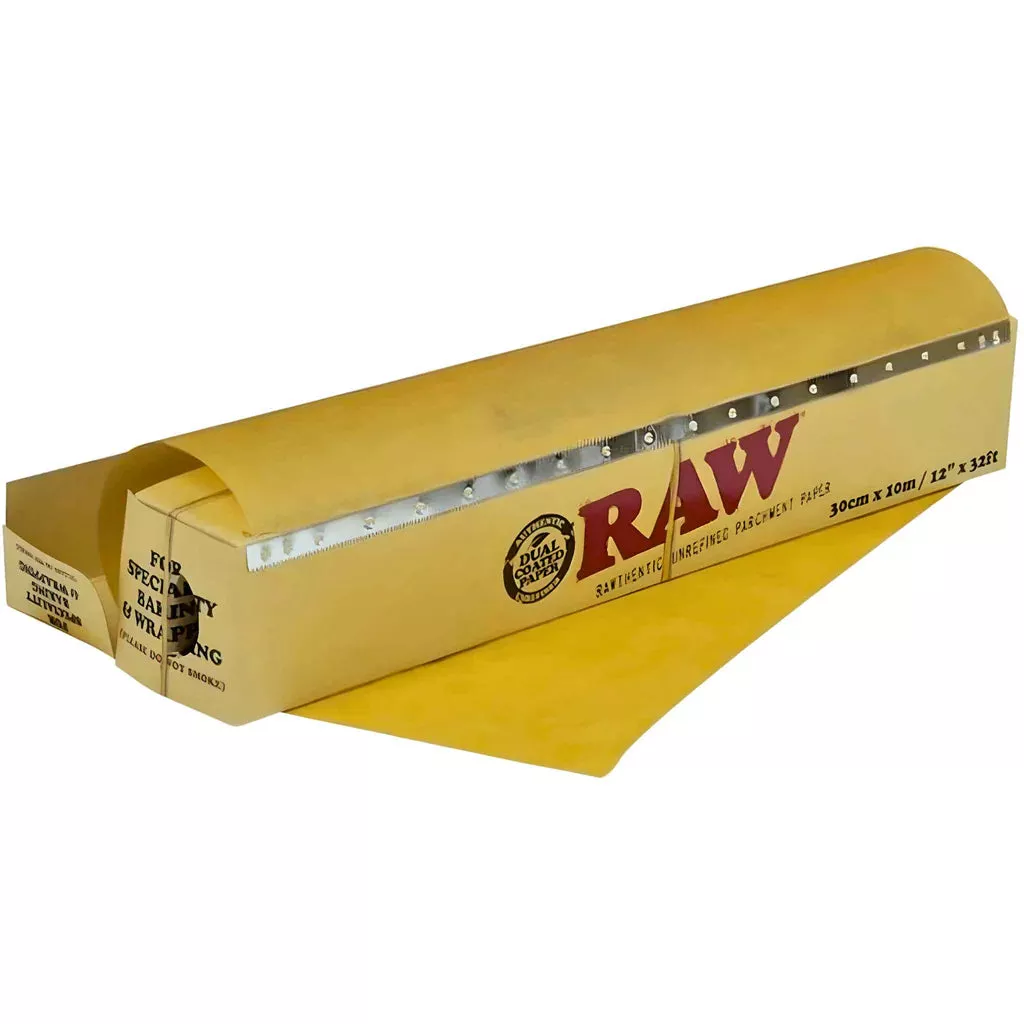 RAW Dual-Coated Parchment Paper Roll – 30cm x 10m (12" x 32')