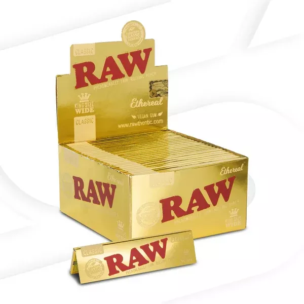 Raw Ethereal Papers King Size WIDE by HBI International