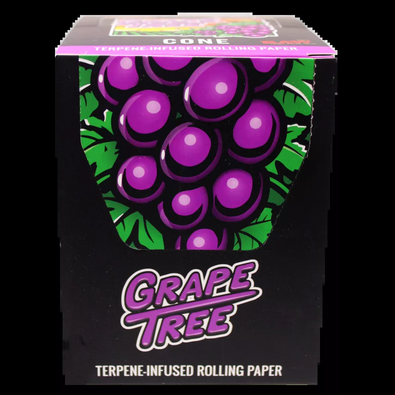 RAW Grape Tree Terpene Infused Cones – 12-Pack Display