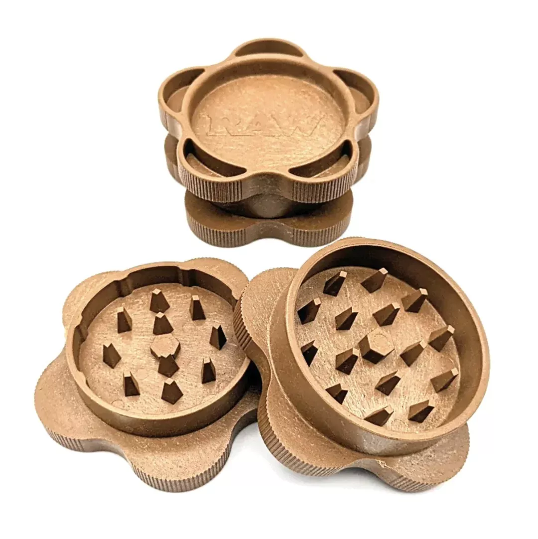 RAW Gripper Grinder - Durable, Easy-Grip Herb Grinder for Smooth Grinding