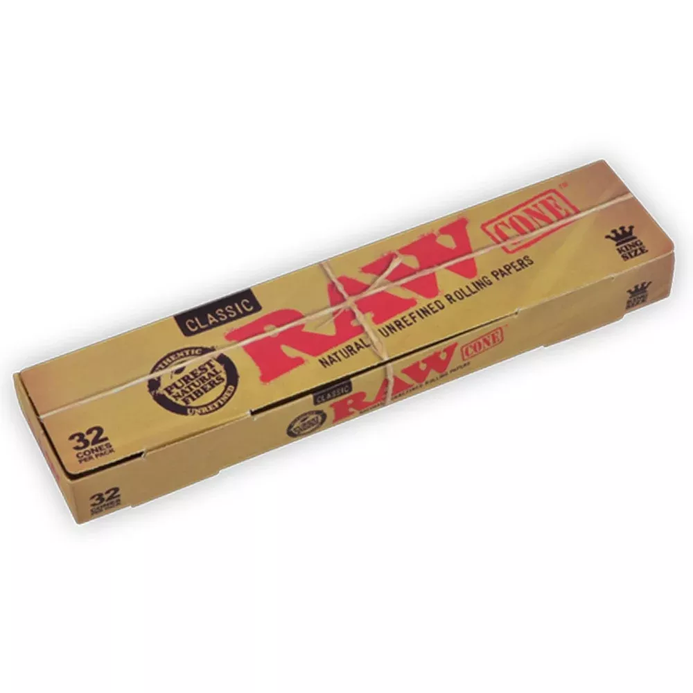 RAW - King Size Classic - 32 Cones - Single Pack
