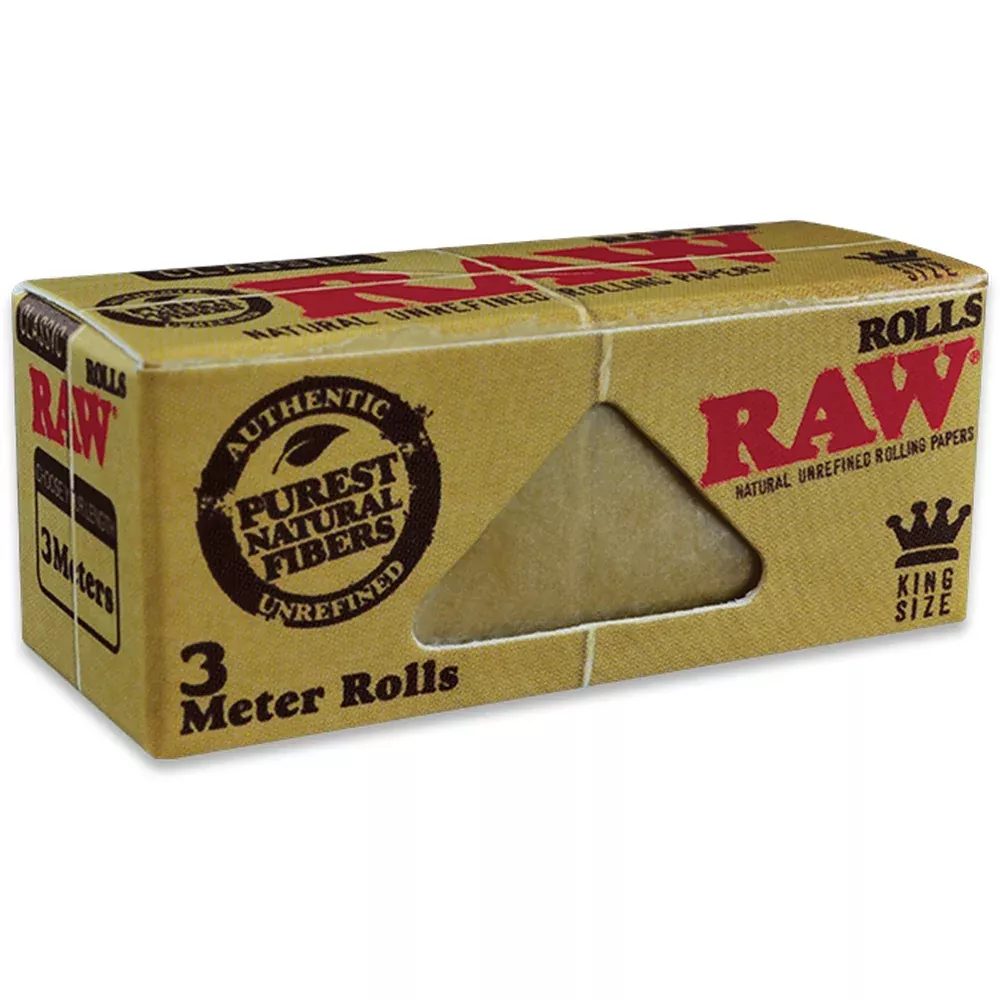 RAW - King Size Classic Rolls 3 Meter - Single Pack