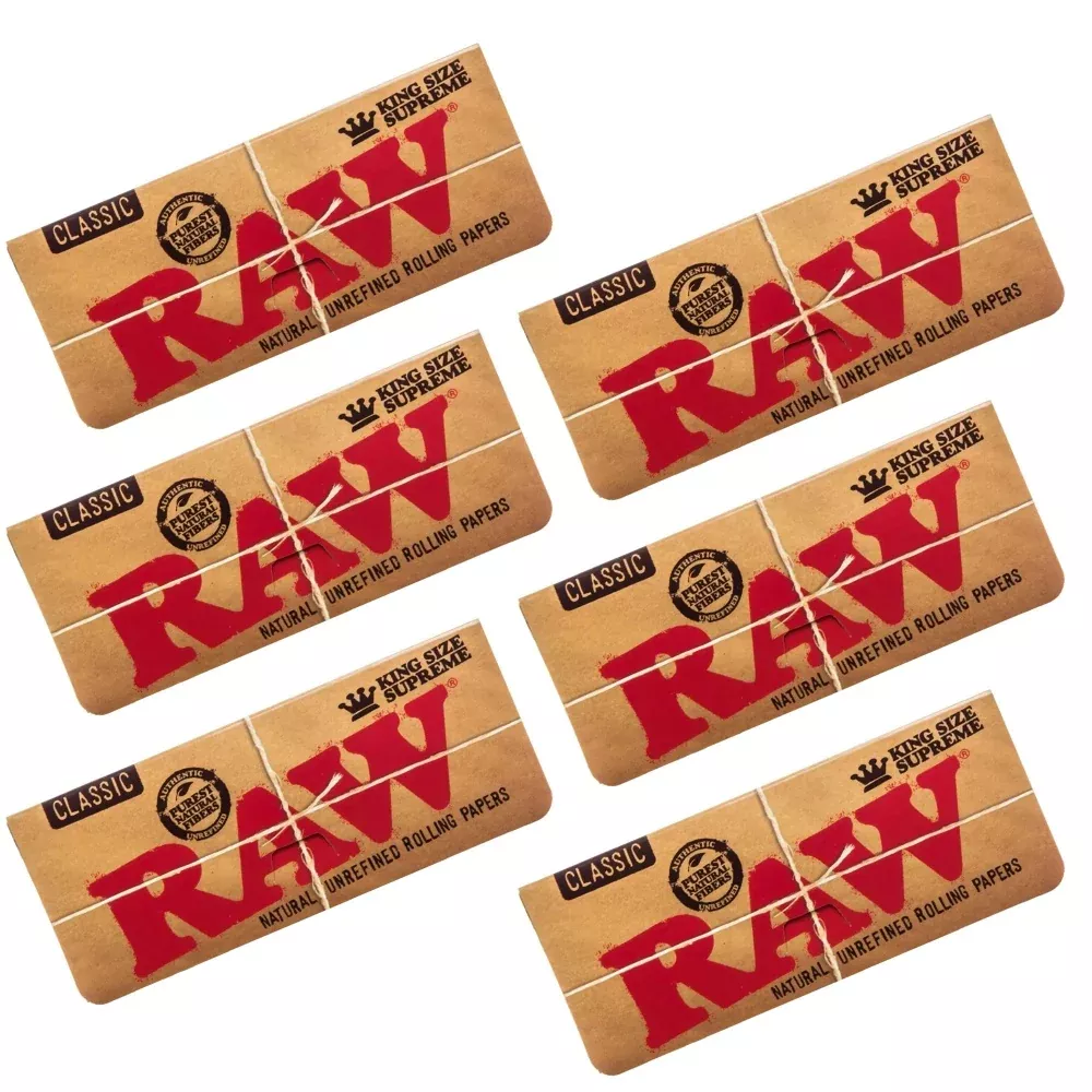 RAW - King Size Classic Supreme - 6 Packs