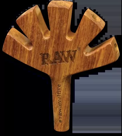 RAW Level Five Wooden Holder – Handcrafted 5-Barrel Joint Holder