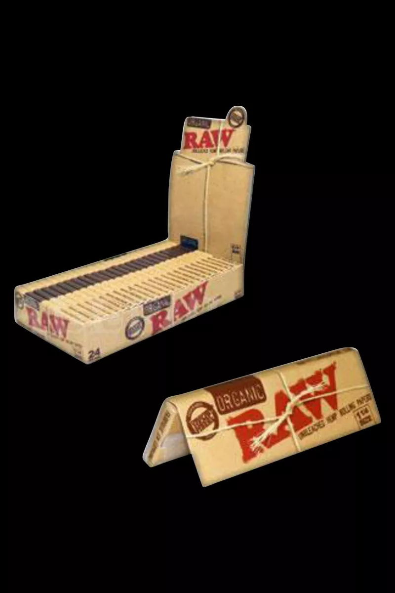 RAW Organic Hemp 1 1/4 Rolling Papers – 24 Pack