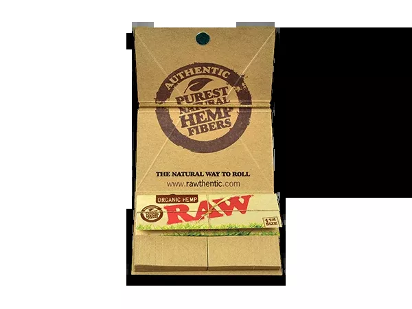 RAW Organic Hemp Artesano 1 1/4 – 3-in-1 Kits (15-Count Box)