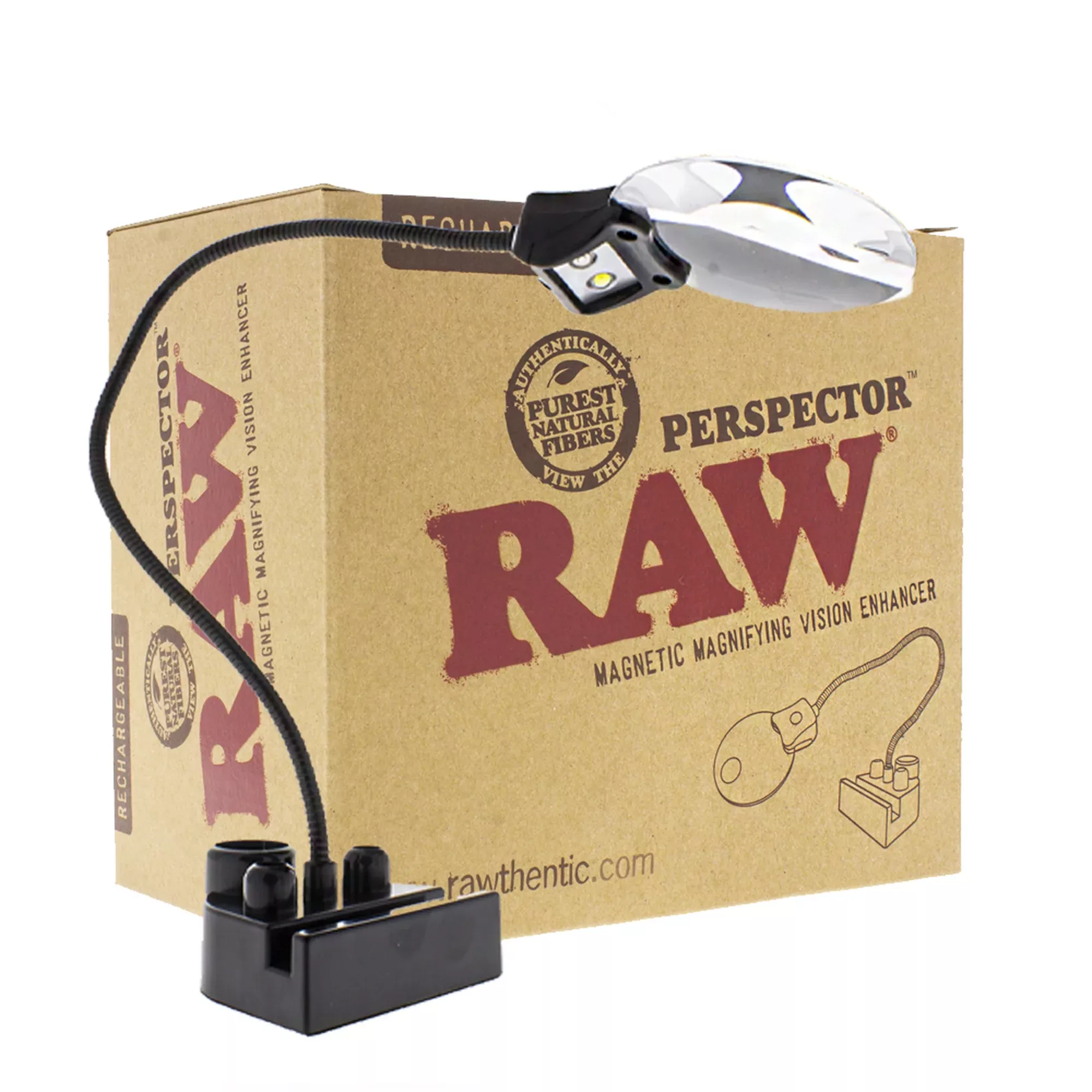 RAW Perspector – Magnetic LED & UV Magnifying Vision Enhancer