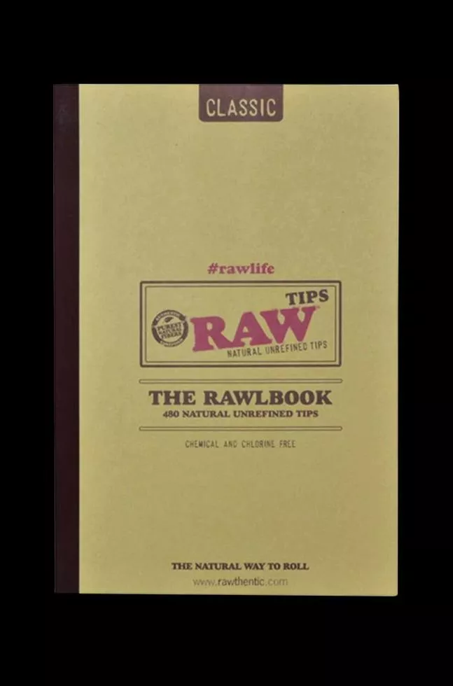 RAW RawlBook – Book of 420 Rolling Filter Tips