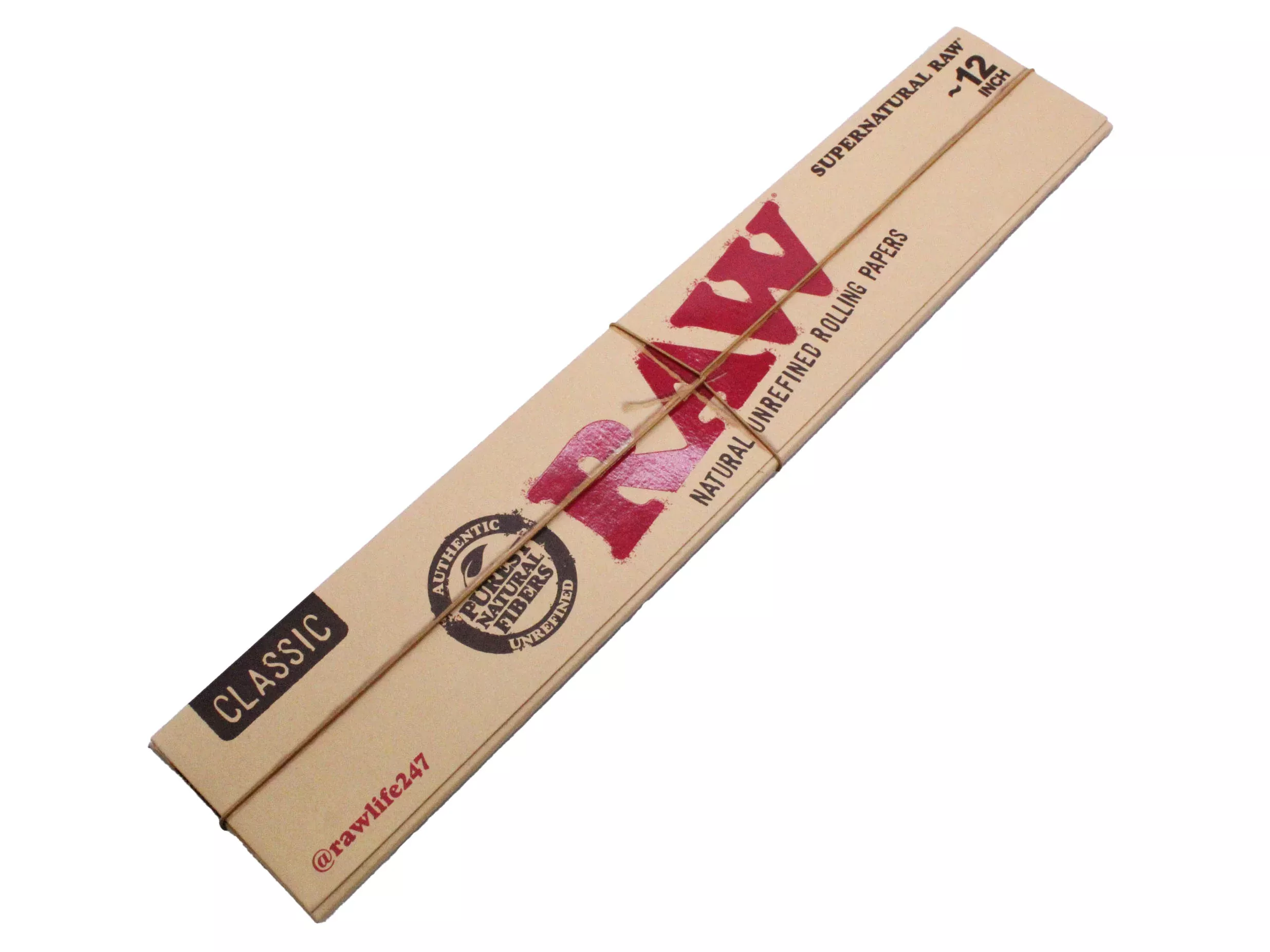 RAW Supernatural 12-Inch Rolling Papers – 20 Leaves