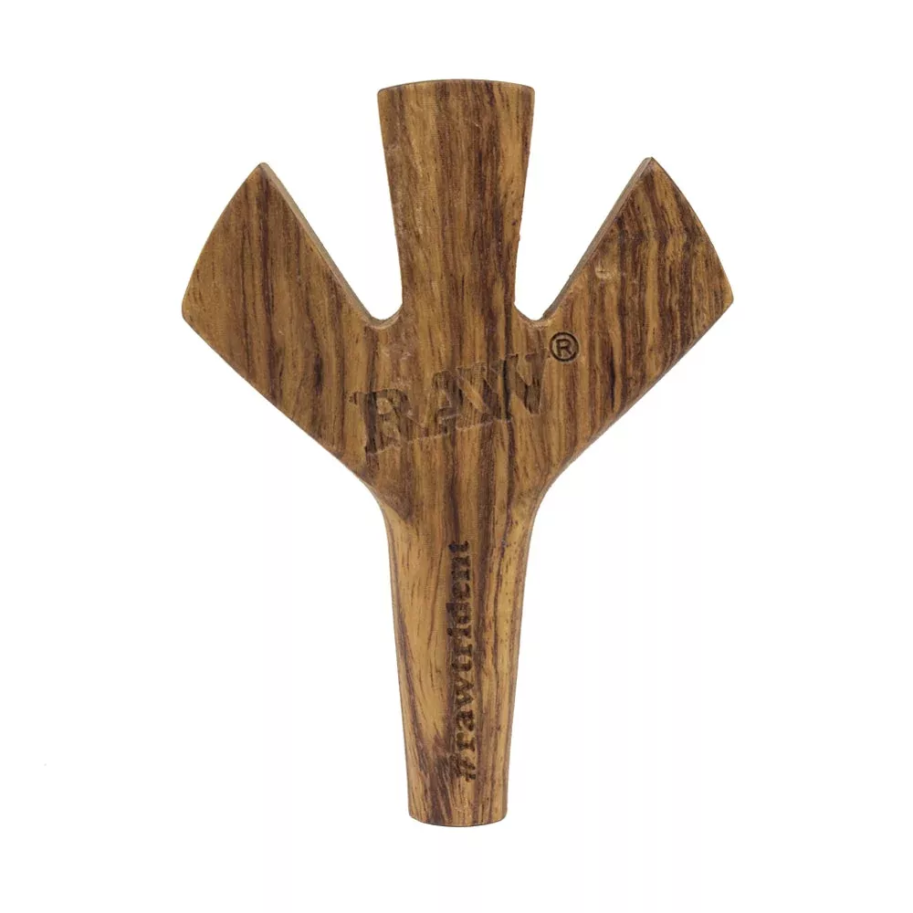 RAW Trident Wooden Cigarette Holder
