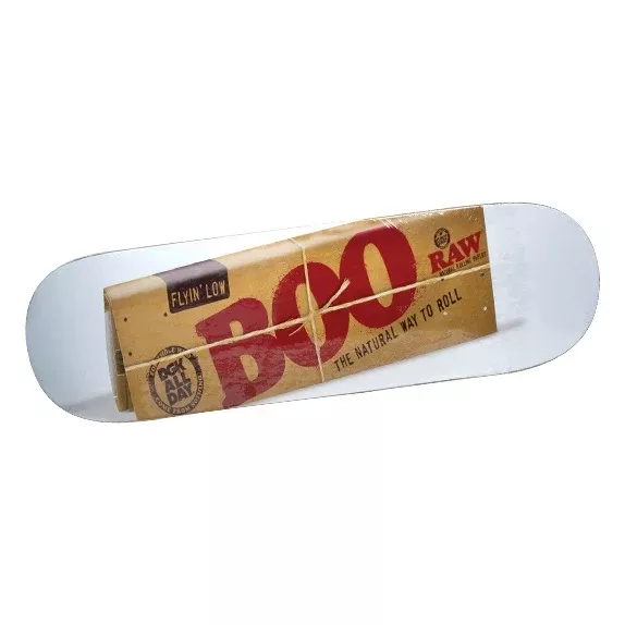 RAW x DGK - Boo Johnson v2 Skate Deck - 8.25 - Blue Wood