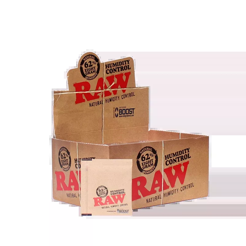 RAW x Integra 8g Humidity Control Packs - 60 Count Display
