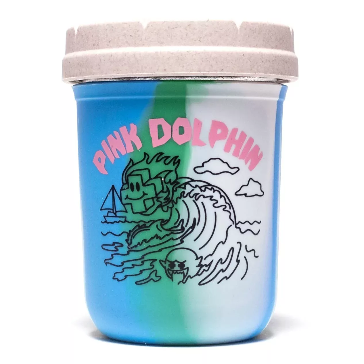 Re:Stash x Pink Dolphin - Tie Dye Jar w / Re:vider - 8oz