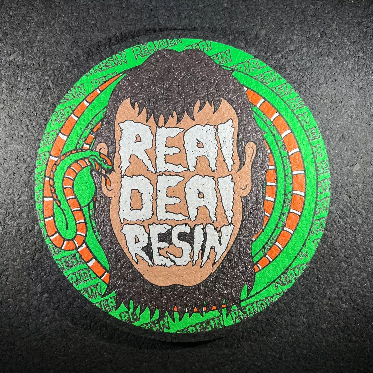 Real Deal Resin - Jake the Snake Moodmat (UV)
