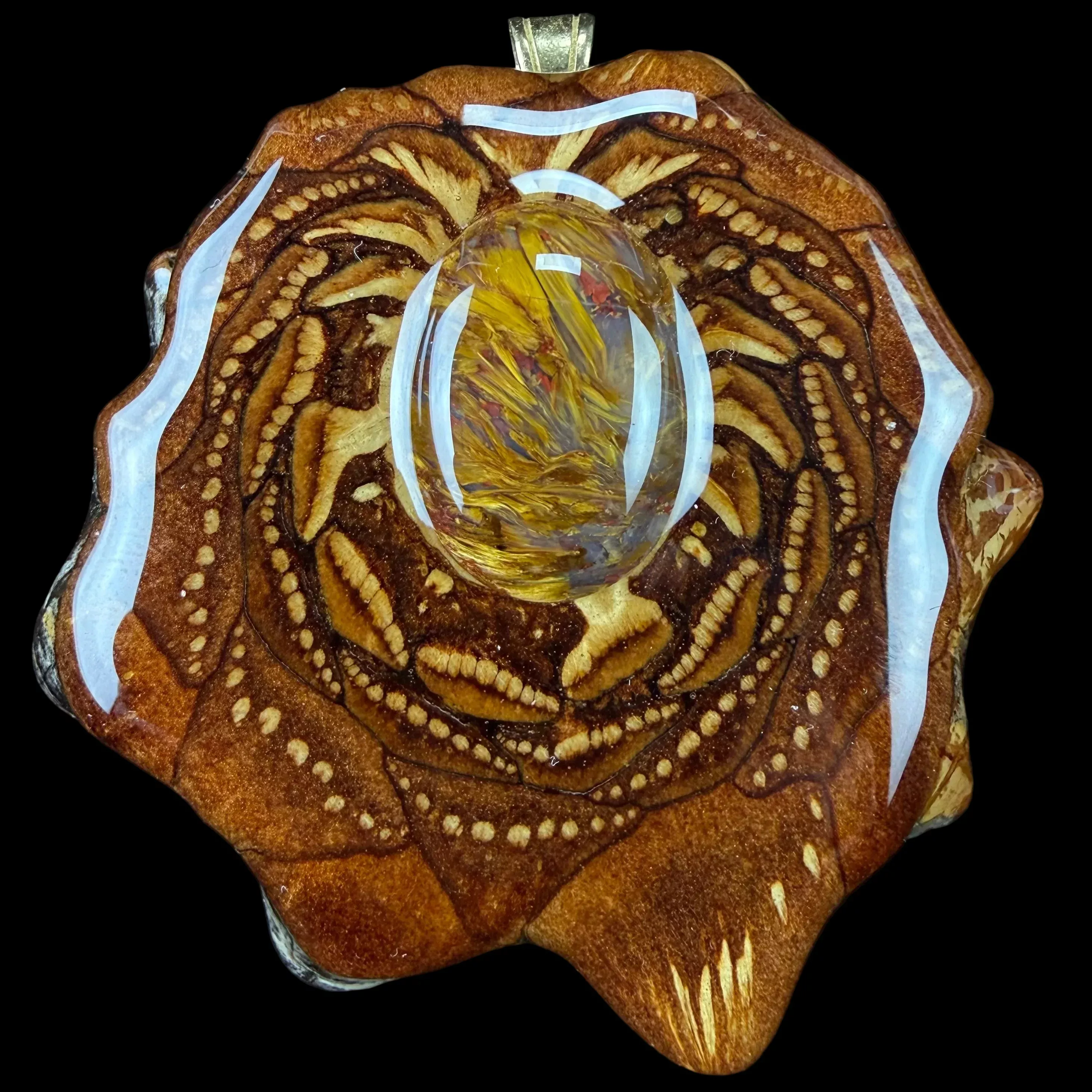 Red Pietersite Pendant by Third Eye Pinecones