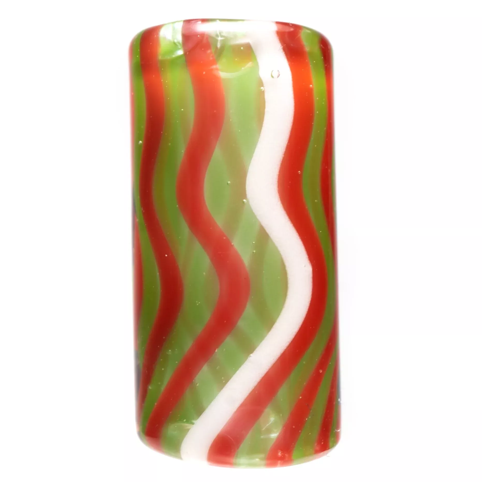 RekTipz - Glass Tip - 10mm - Red, Green & White