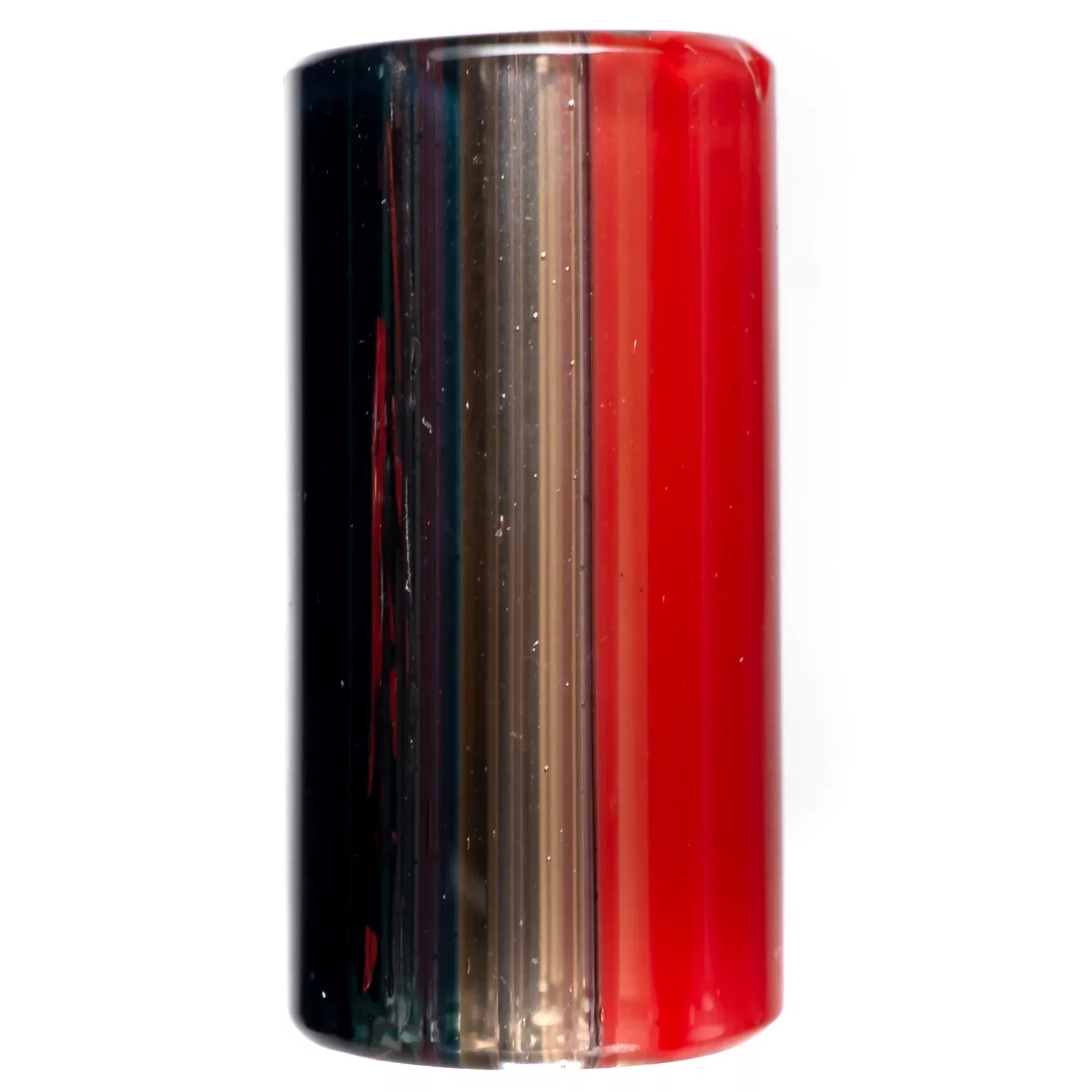 RekTipz - Glass Tip - 6 Shooter - 12mm - Red & Galaxy Split