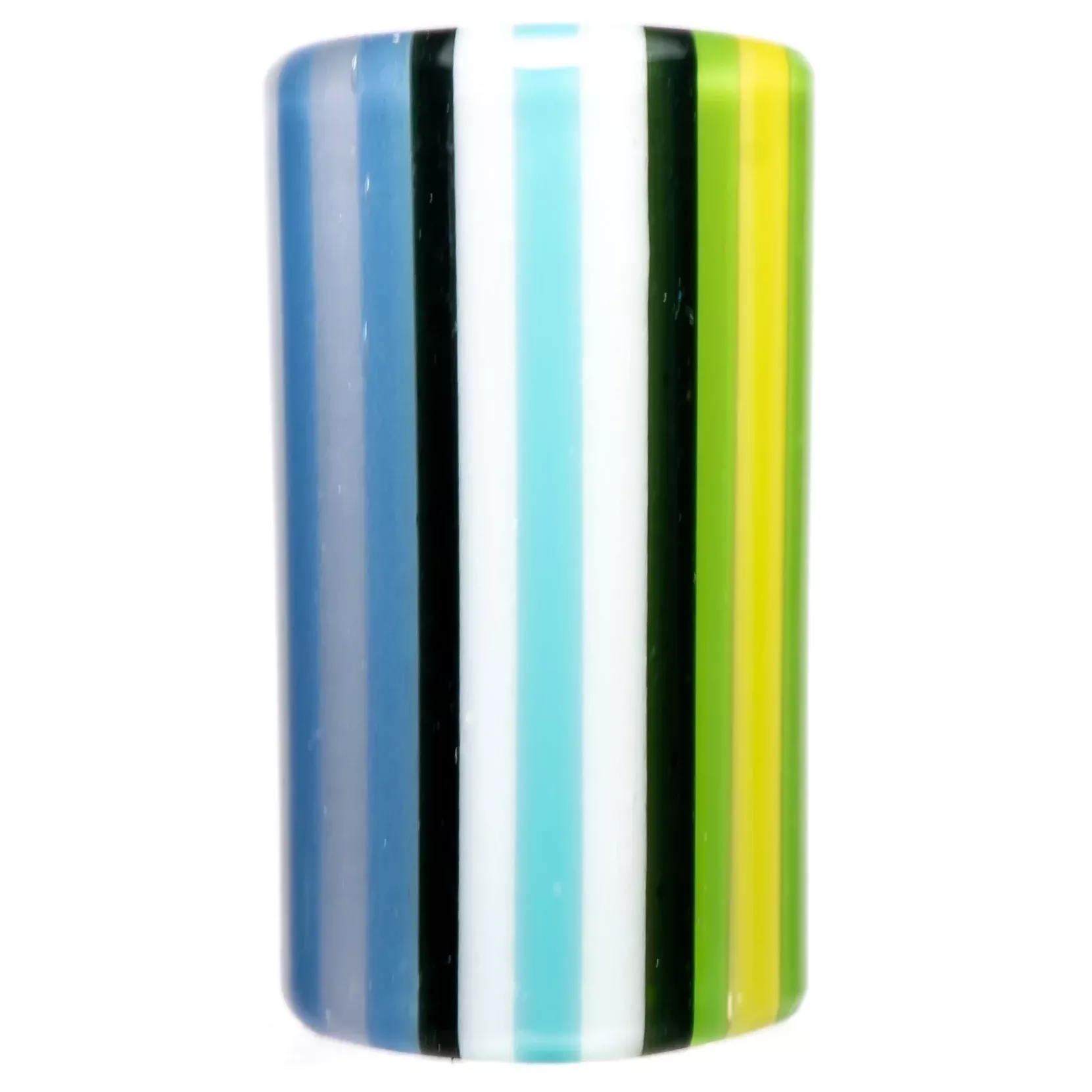 RekTipz - Glass Tip - 6 Shooter - 13mm - Multi Color Stripe