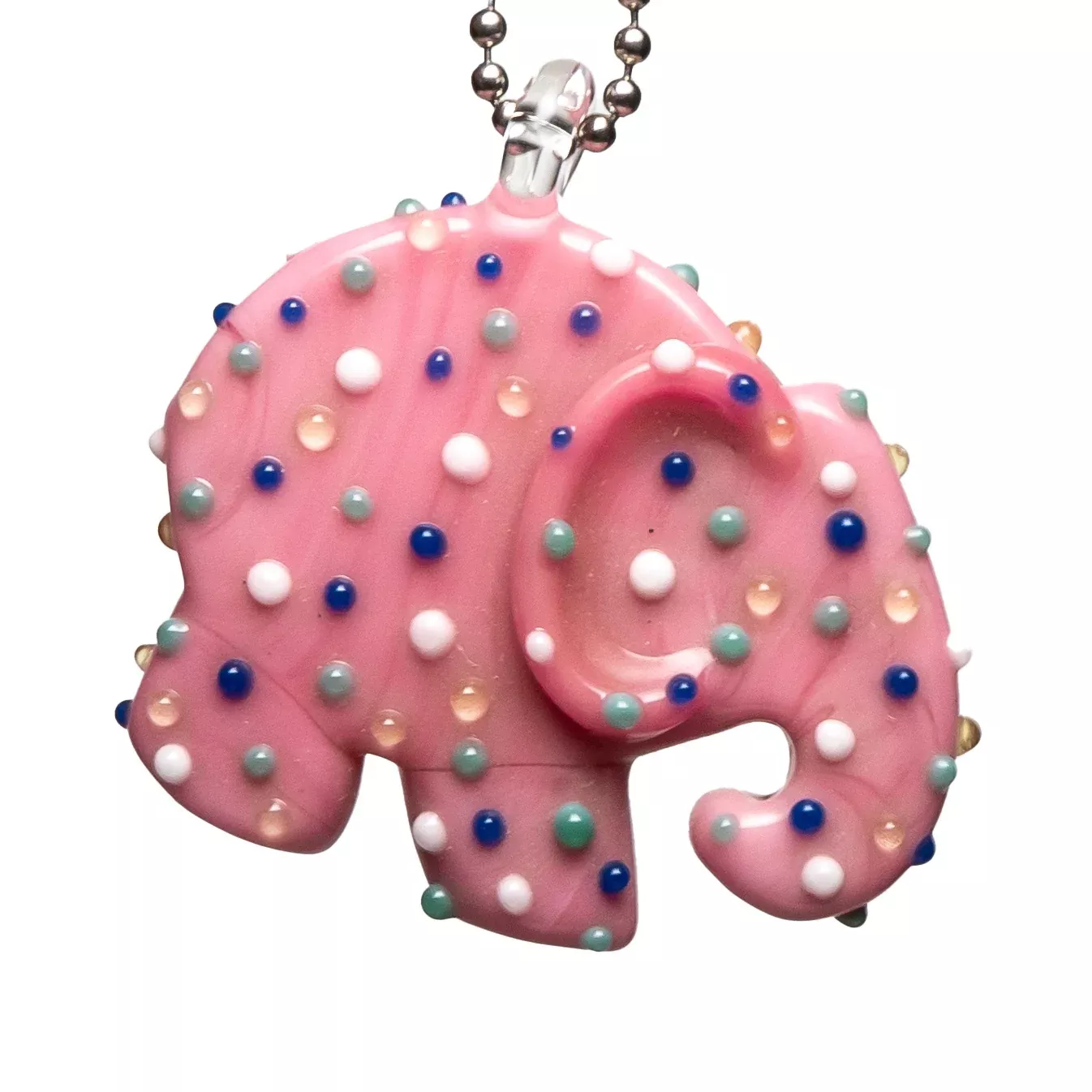 Renee Patula - Pendant - Pink Animal Cookie