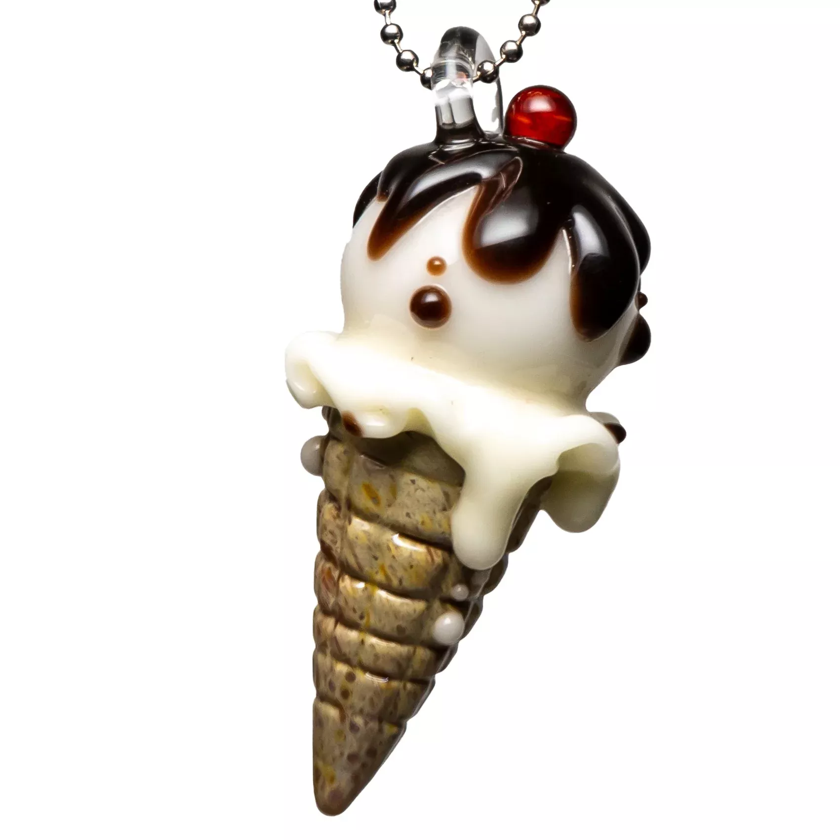 Renee Patula - Pendant - Vanilla Fudge Cone