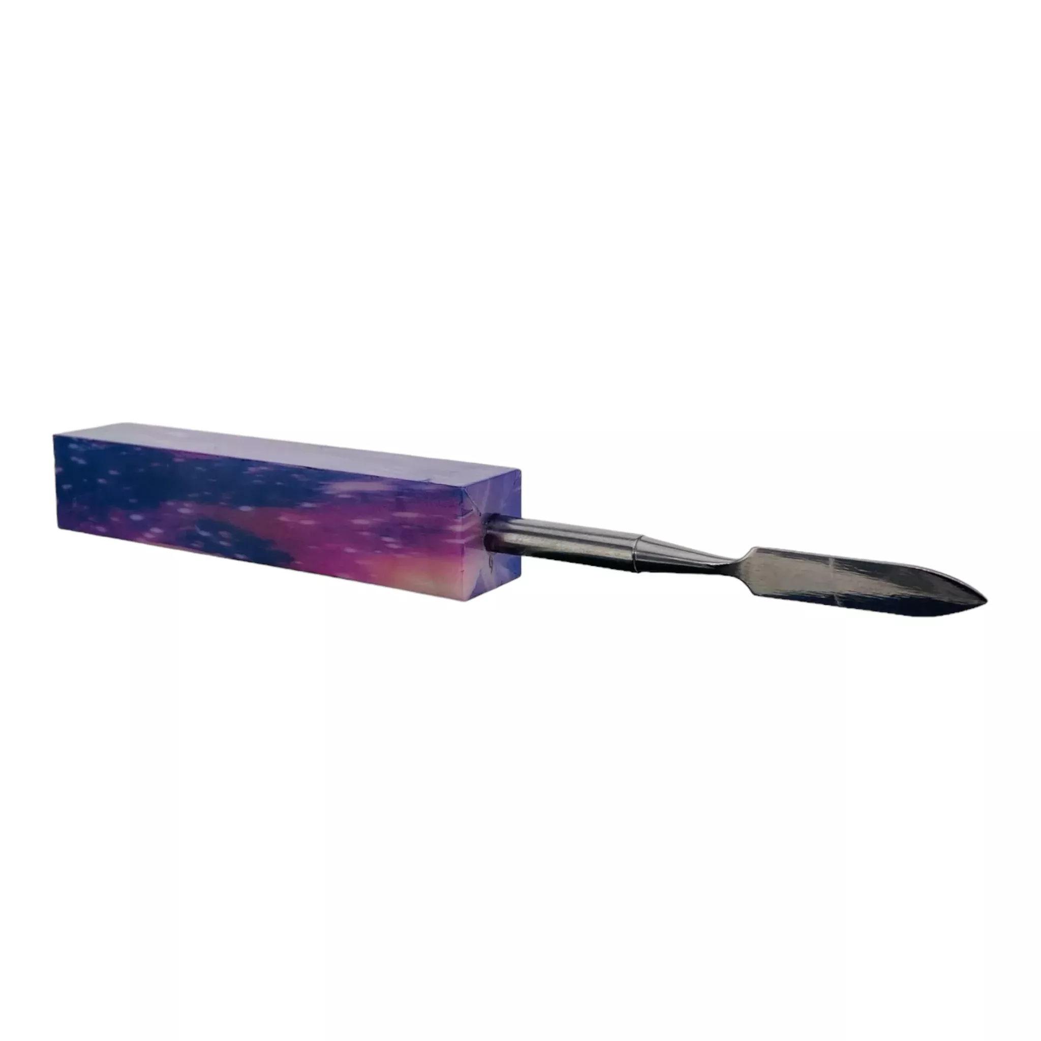Resin Dab Tool Mystic Galaxy With Flat Paddle