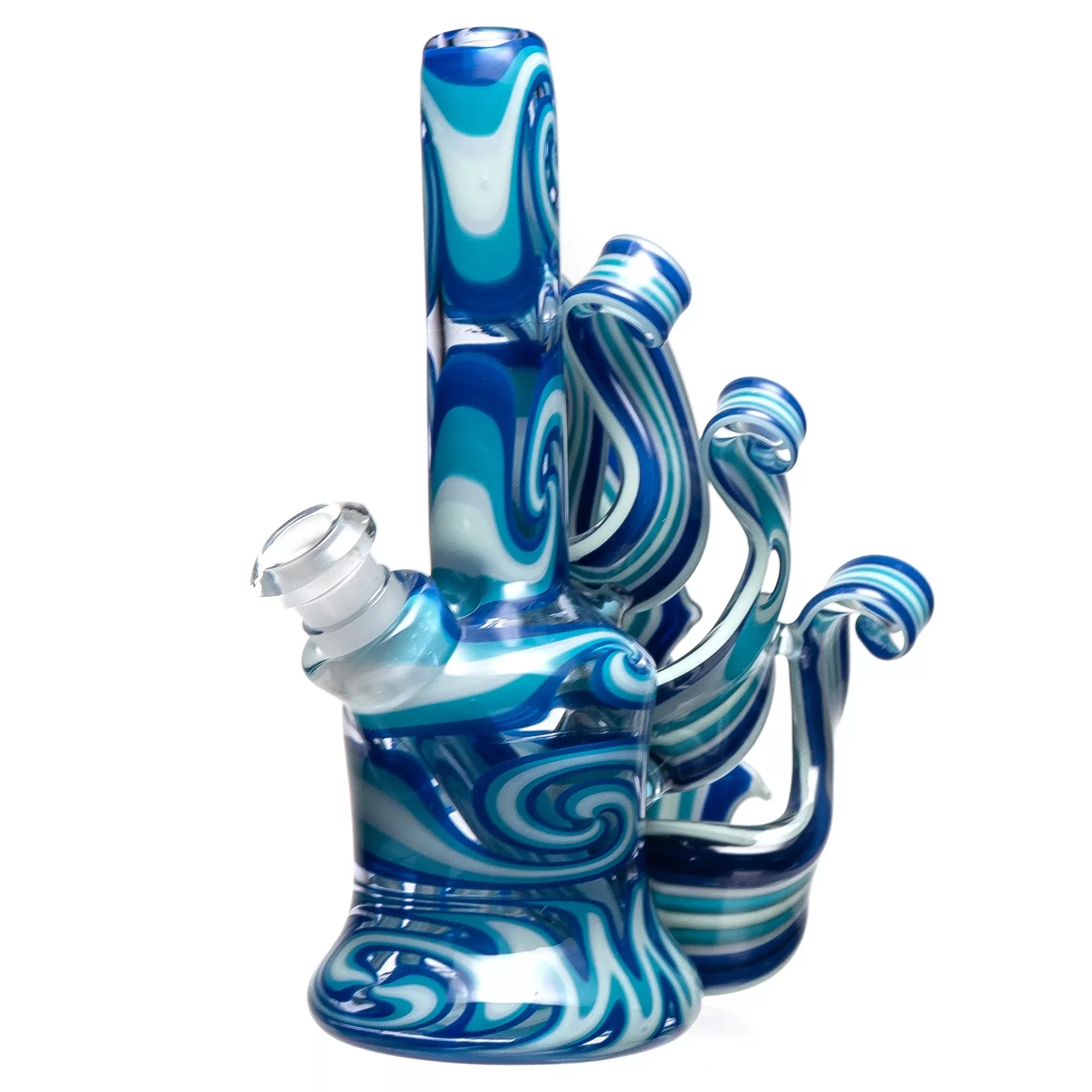 Robin Hood Glass - Worked Mini Tube - Ice