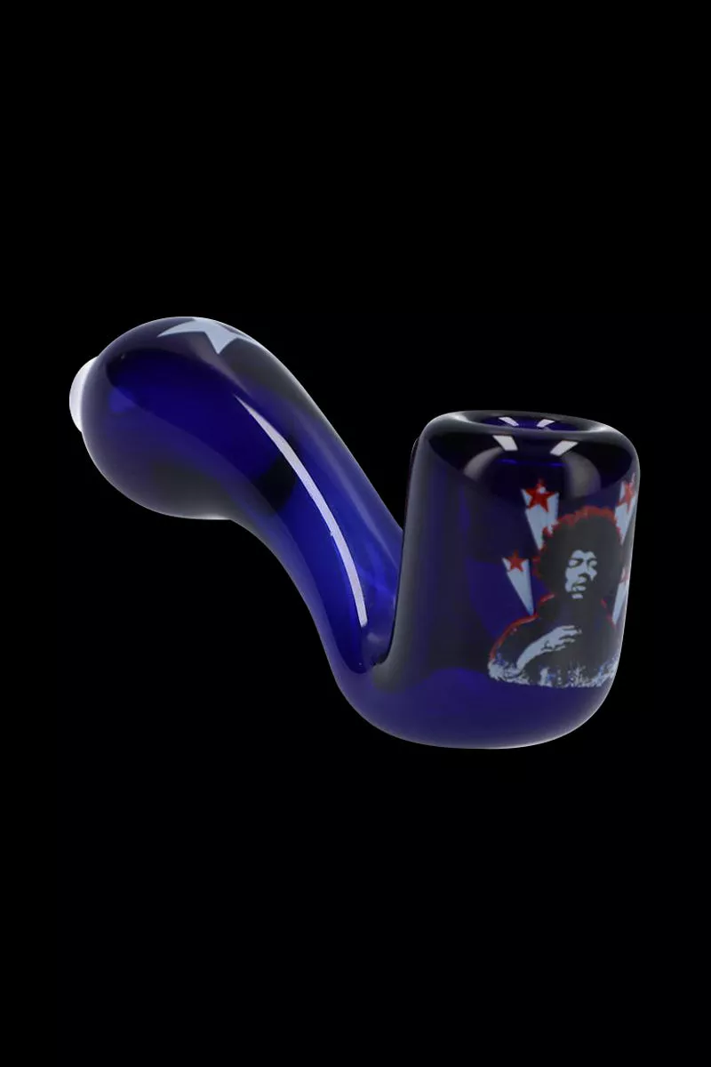 Rock Legends Glass Sherlock Pipe – Jimi Star
