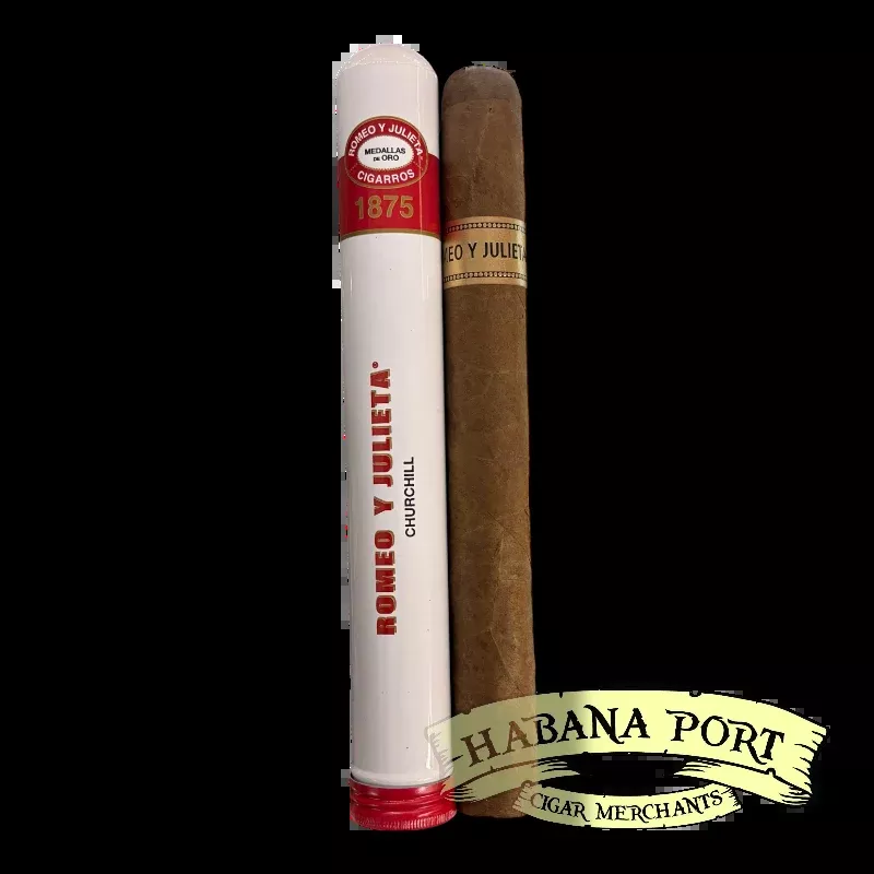 Romeo y Julieta 1875 Churchill En Tubos 7x50