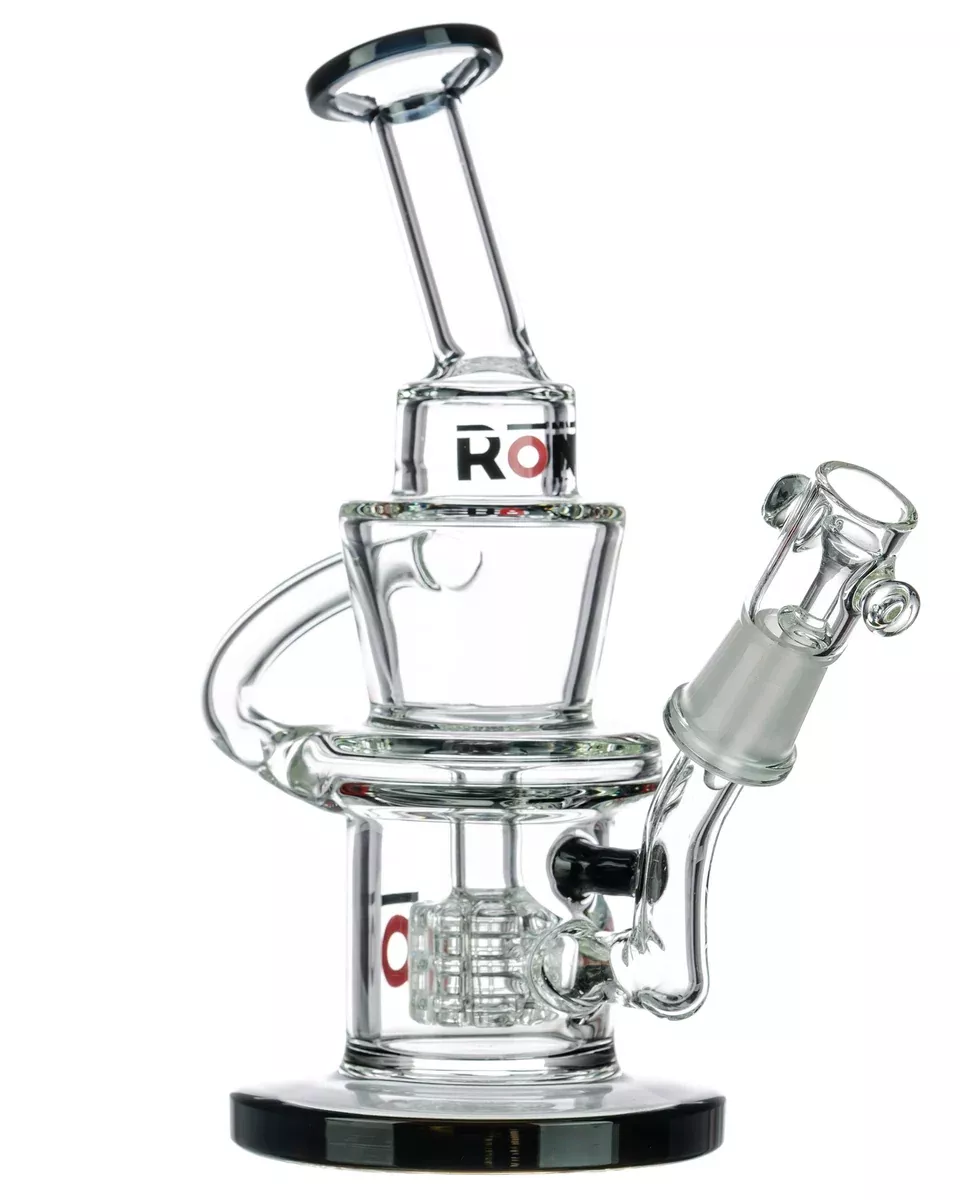 Ronin Glass "Chigiriki" Layered Recycler with Matrix Perc
