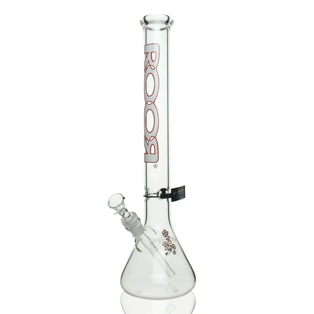 RooR - 18" Beaker - 45x5mm - White & Red