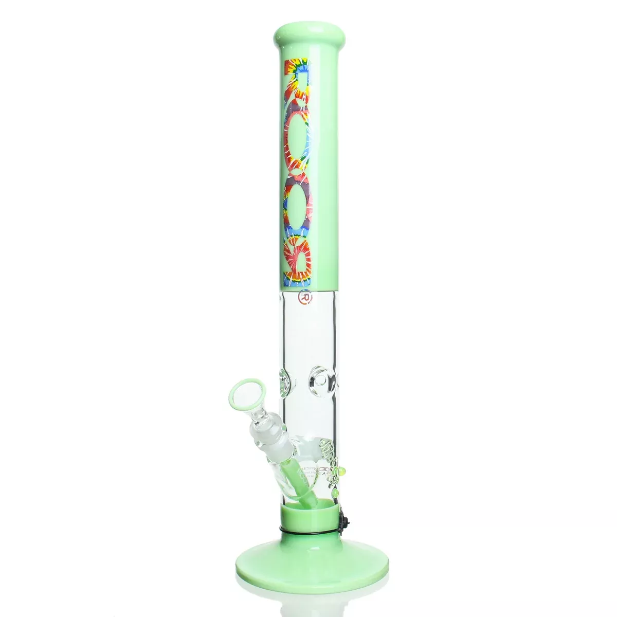 RooR - 18" Milky Green Straight - Tie Dye