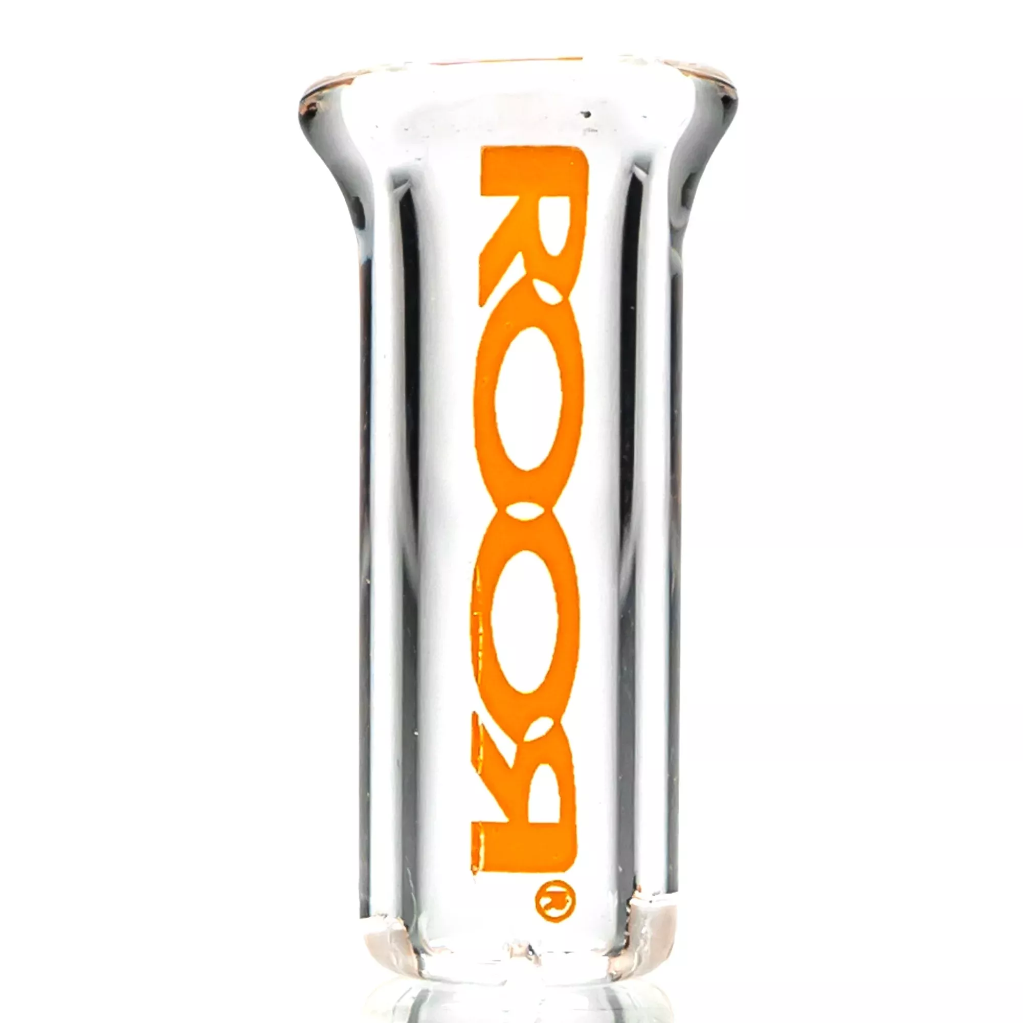 ROOR - Plus Glass Tip - Flat - 12mm - Orange Label