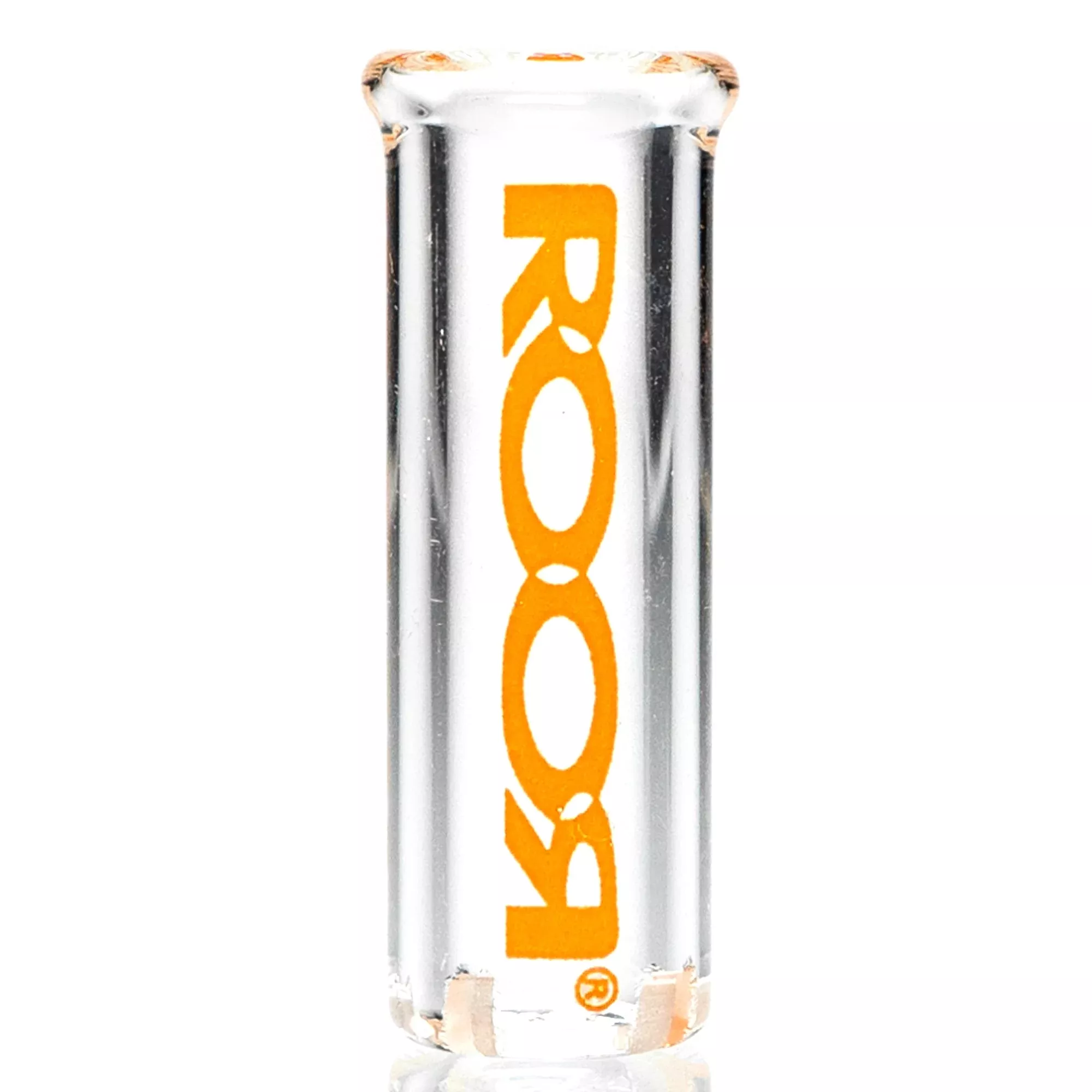 ROOR - Plus Glass Tip - Round - 16mm - Orange Label