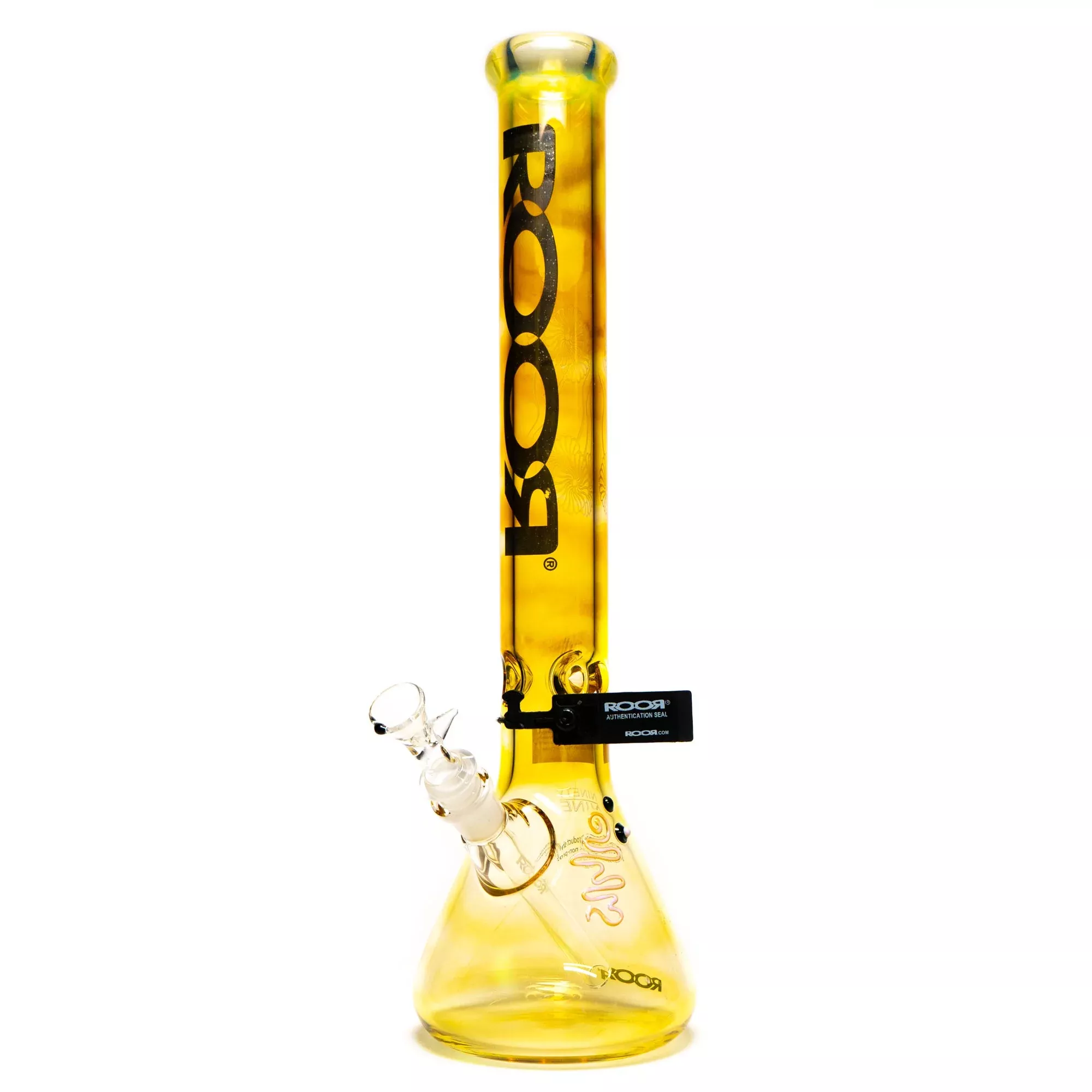 ROOR.US - 99 Series - 18” Beaker - 50x7 - Gold & Silver Fume