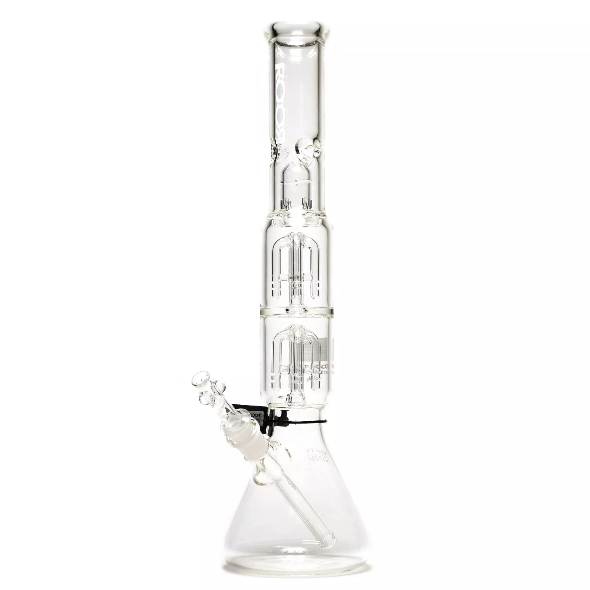 ROOR.US - 99 Series - 18” Double 4 Arm Beaker - White