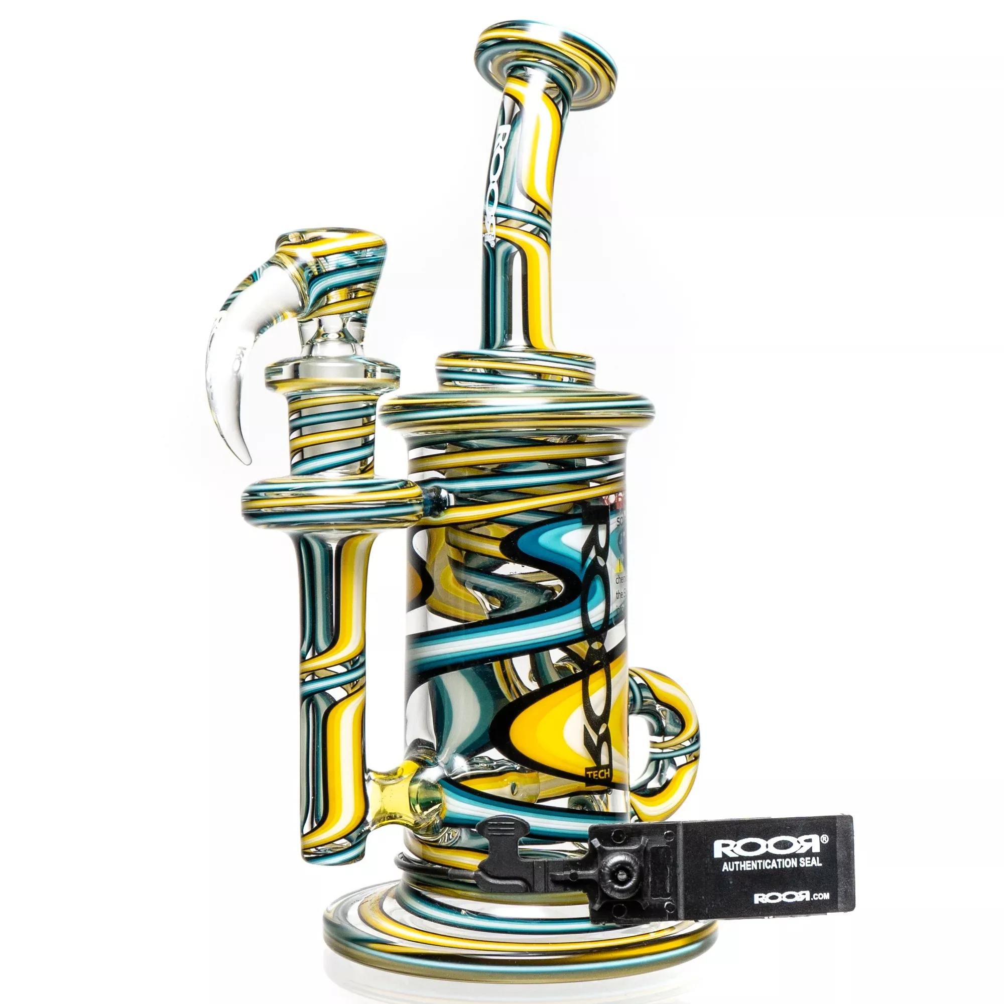 ROOR.US - Single Loop Recycler - Yellow & Blue Linework