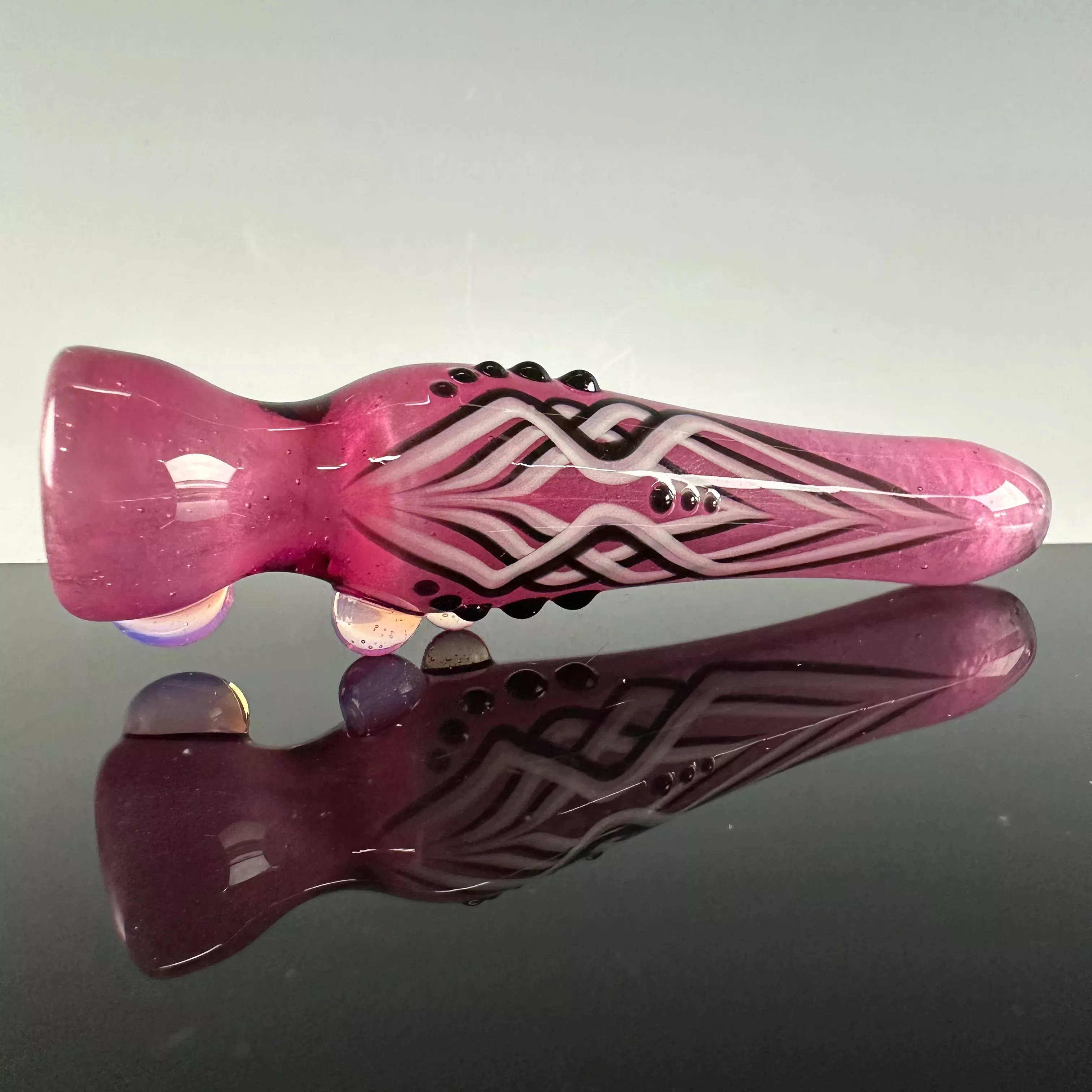 "Rosaline Satin" Pinstripe Onie by Blossom Glass