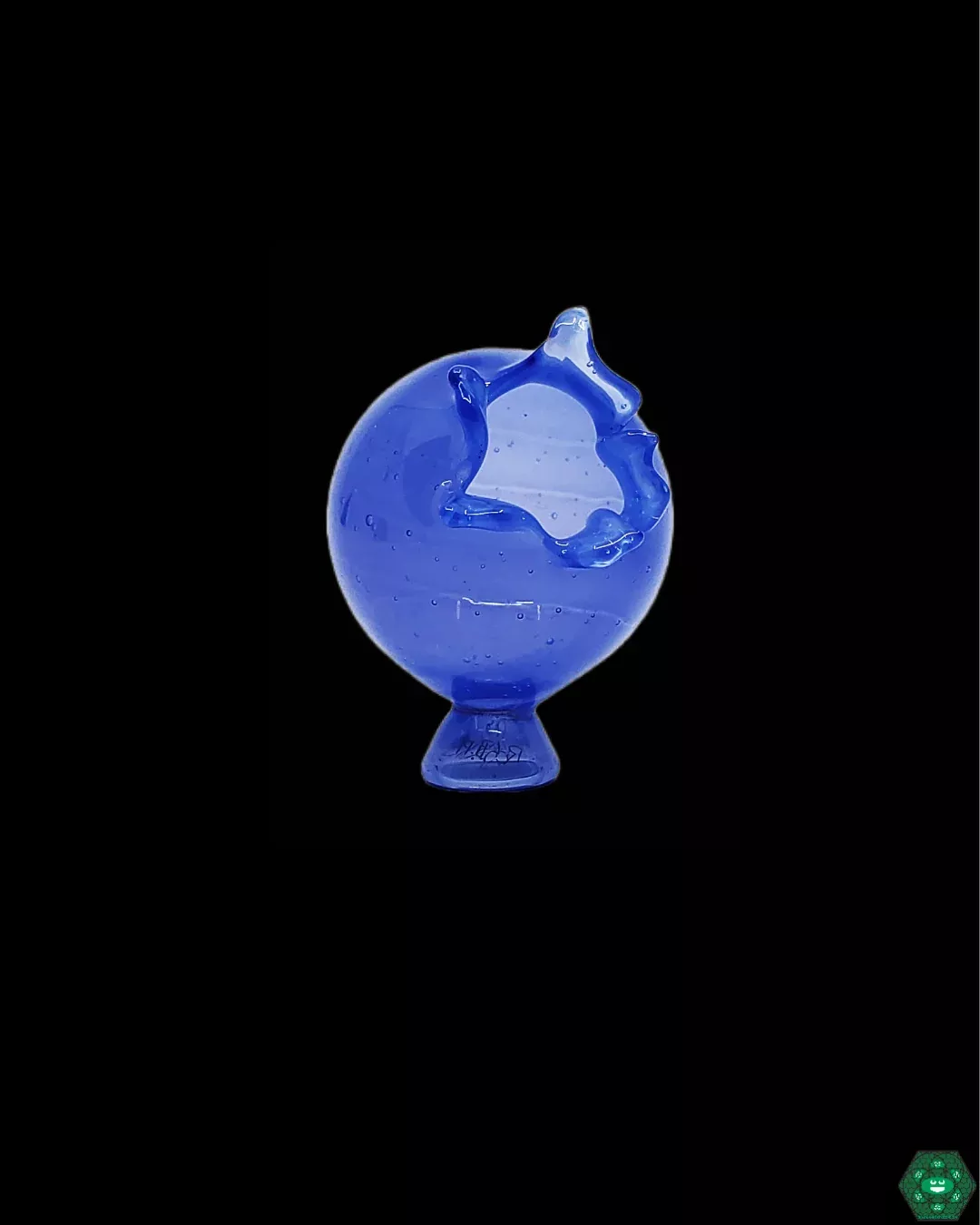 Rosburg Glass Balloon Bubble Cap – Unique Airflow Design in Vibrant Colors