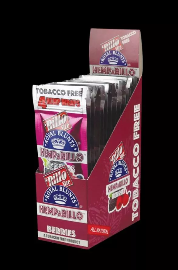 Royal Blunts Hemparillo Hemp Wraps – 15 Pack