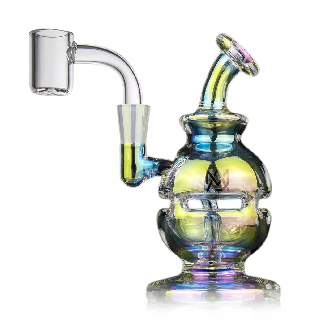Royale Mini Fab Egg Recycler Dab Rig with Splash Guard