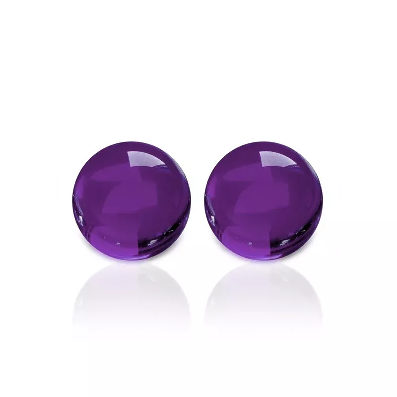 Ruby Pearl Co - Purple Sapphire - 4mm - 2 Pack