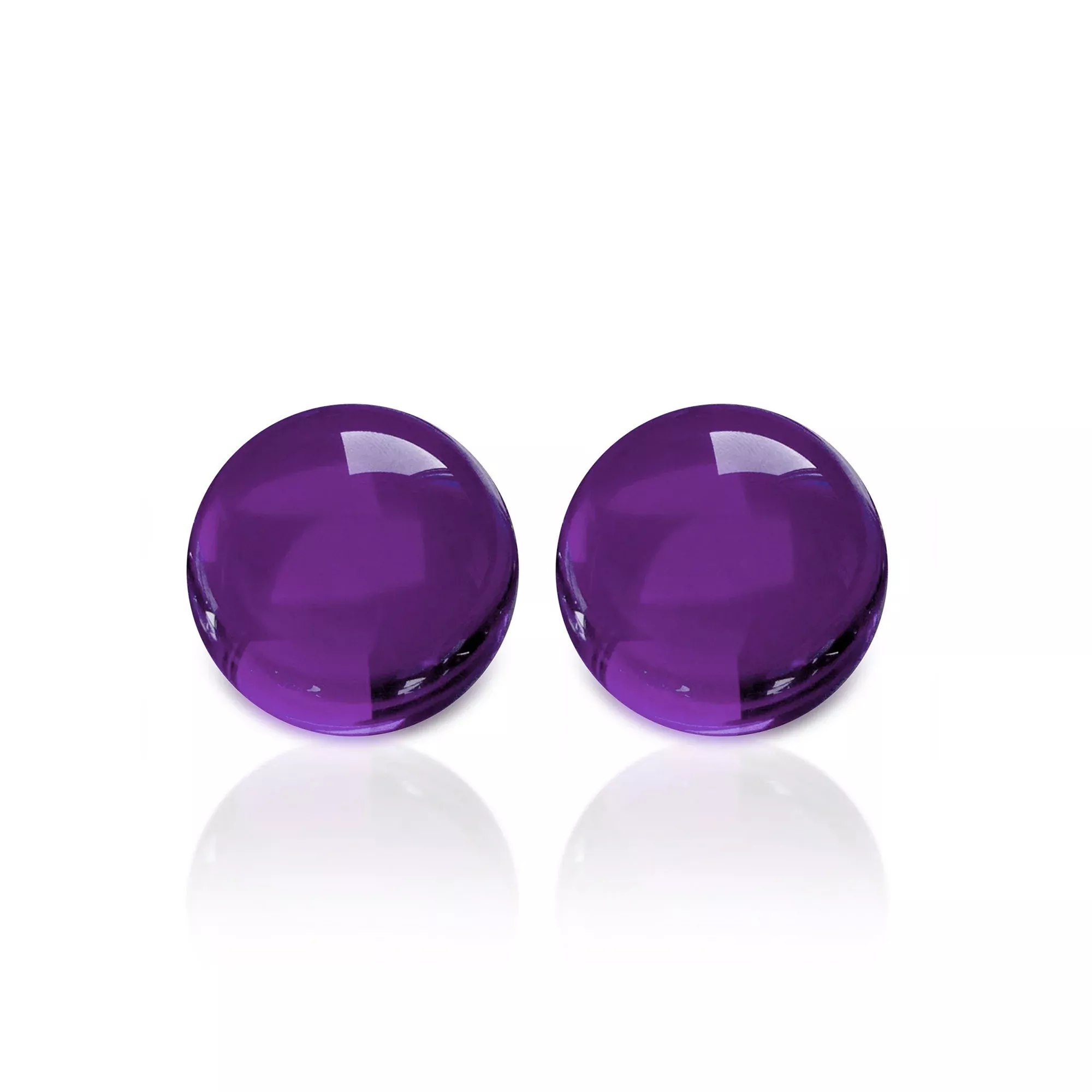 Ruby Pearl Co - Purple Sapphire - 5mm - 2 Pack