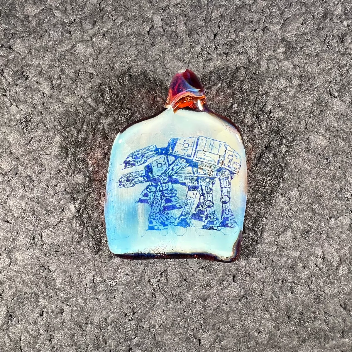 RX Glass - AT-AT Fumed Pendant