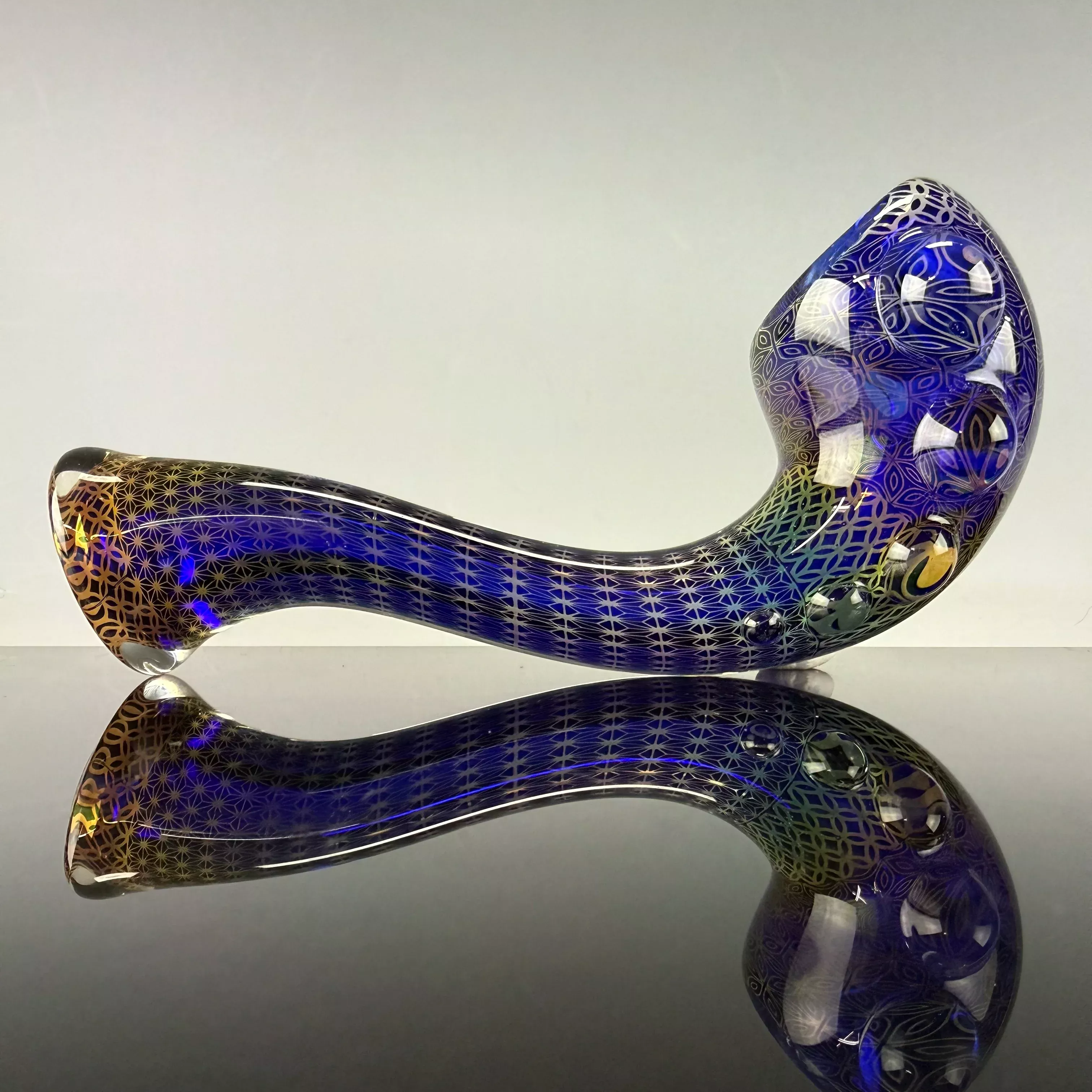 "Sacred G" Laser Etched Sherlock by Elevator Glass