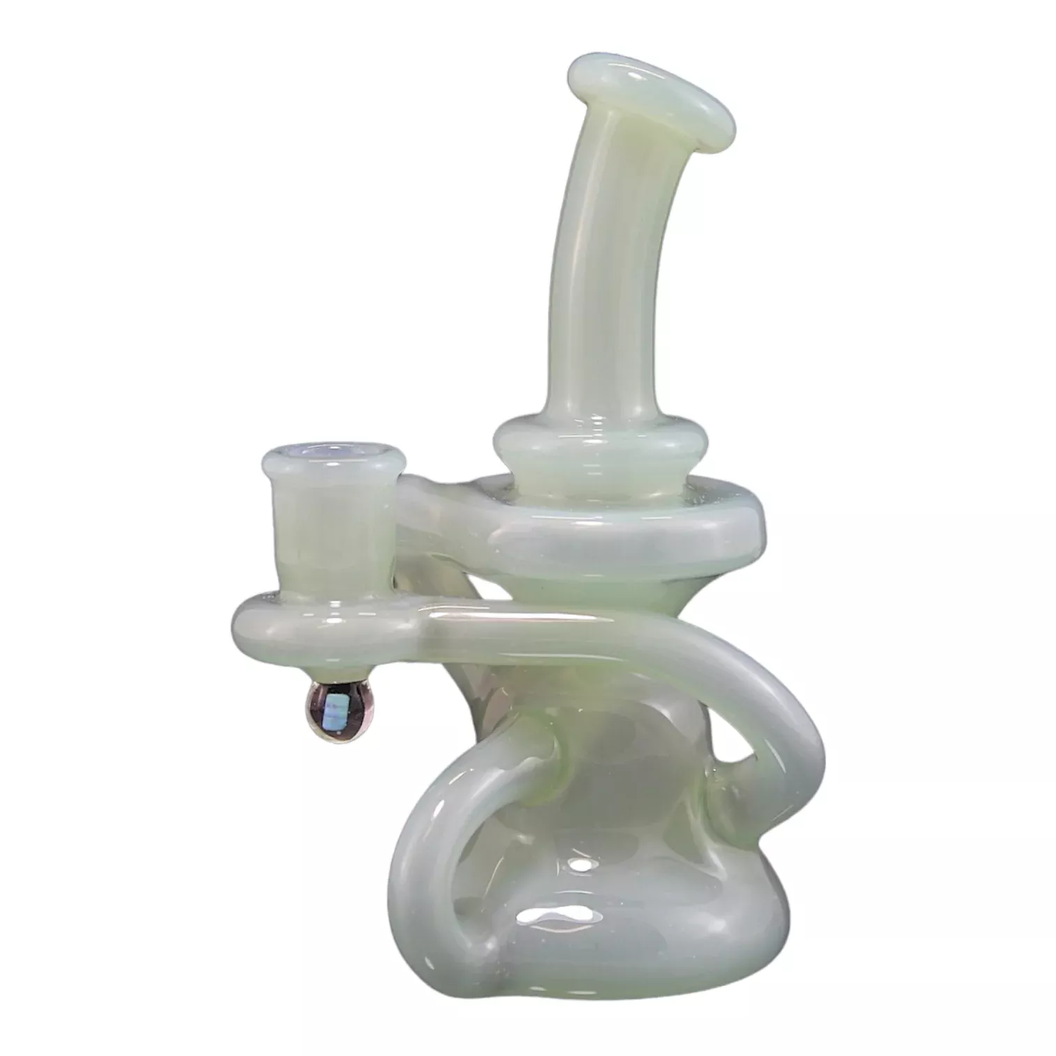 Santa Cruz Glass - Fromunda Cheese Klein Recycler Dab Rig
