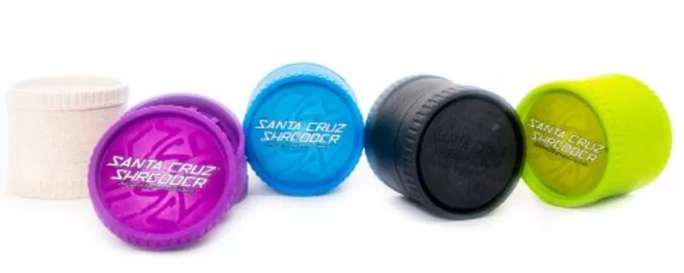Santa Cruz Shredder 3-Piece Hemp Grinder - Eco-Friendly Herb Grinder