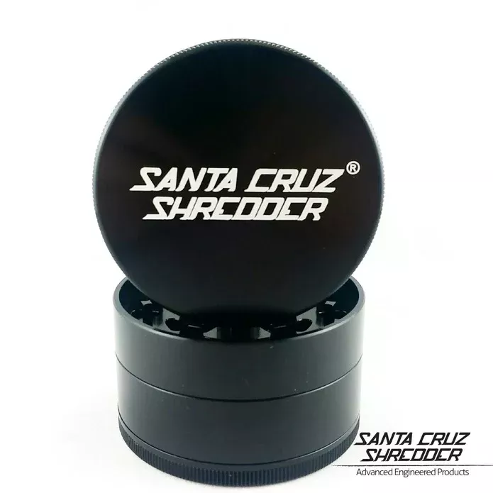 Santa Cruz Shredder Grinder Large 4 Piece Black