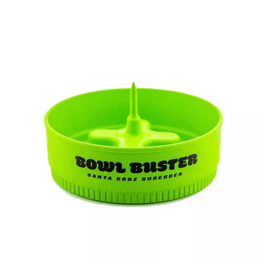 Santa Cruz Shredder - Hemp Bowl Buster - Lime Green